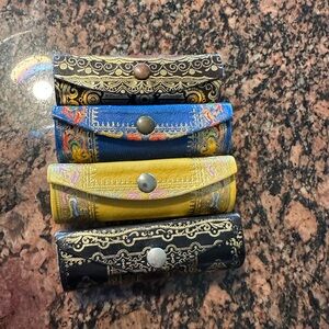 Vintage Fiocchi Leather Lipstick holders